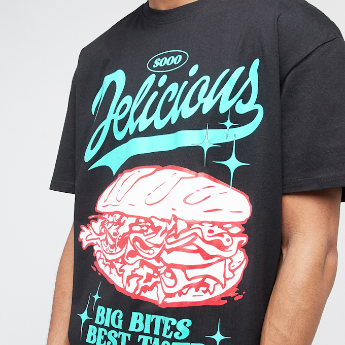 Mister Tee Delicious Sandwich Oversize Tee preto 49232 3