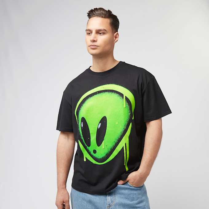 Mister Tee Dripping Alien Head Oversize Tee zwart 49236 1