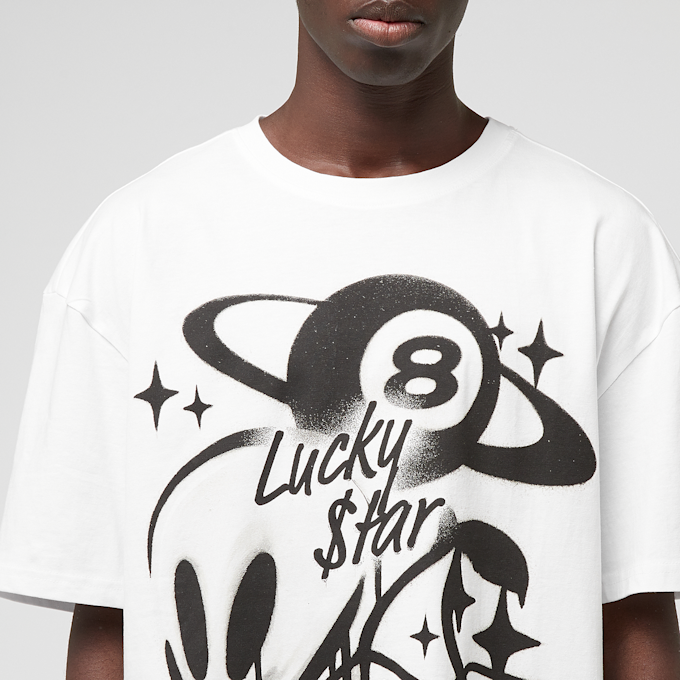 Mister Tee Planet Alien Oversize Tee branco 49253 3