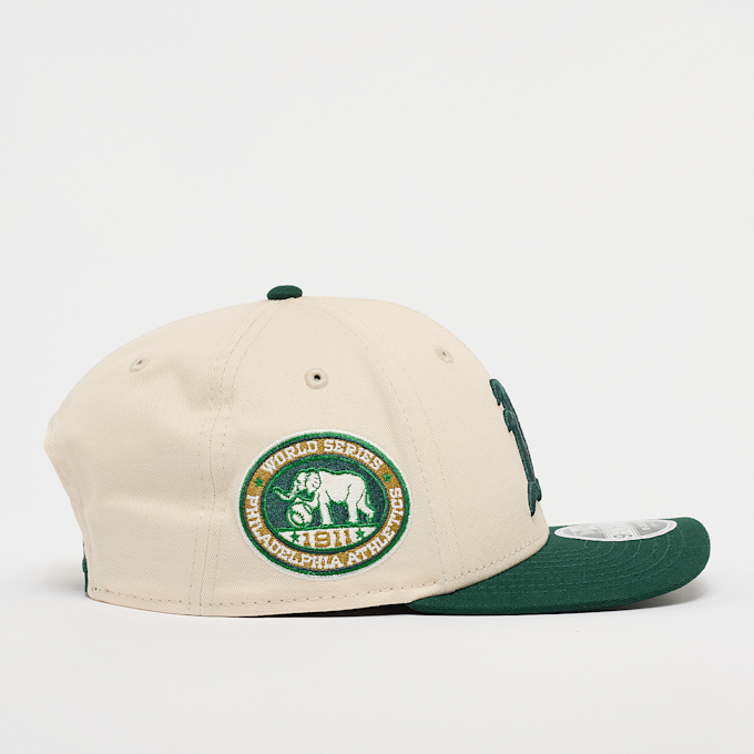 New Era 9FORTY MCROWN Oakland Athletics light cream/dark green beige 49288 3