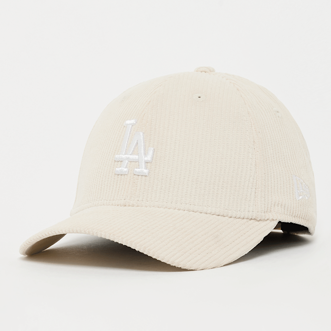 New Era 9FORTY MCROWN CORD Los Angeles Dodgers light cream beige 49290 1