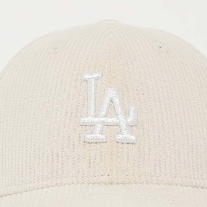 New Era 9FORTY MCROWN CORD Los Angeles Dodgers light cream beige 49290 3