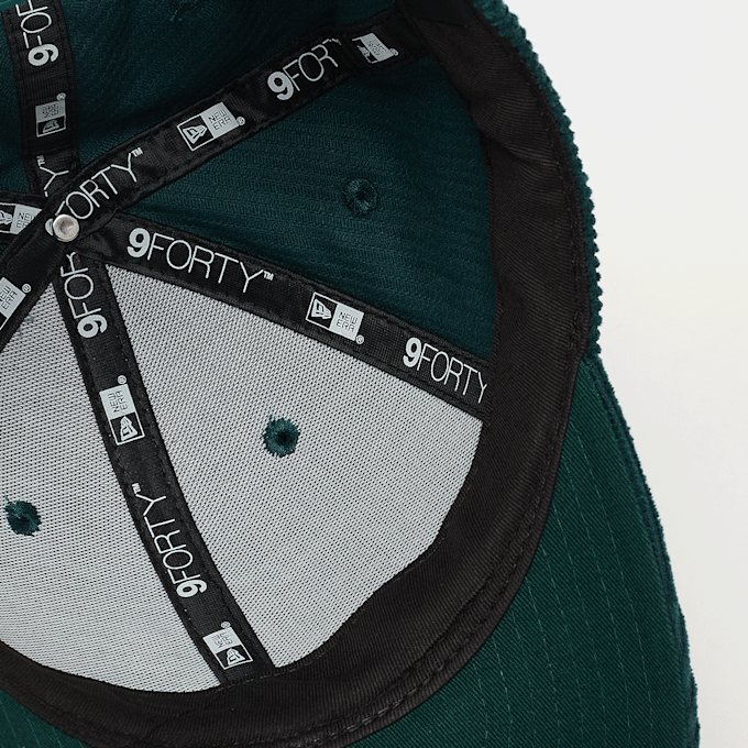New Era 9FORTY MCROWN CORD Oakland Athletics dark green vert 49293 3