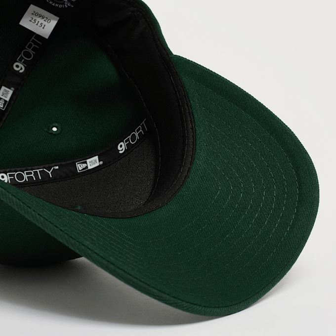 New Era 9FORTY MCROWN Los Angeles Dodgers black grün 49291 3