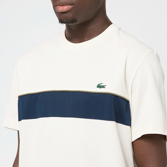 Lacoste T-Shirt aus Baumwolle beige 49349 3