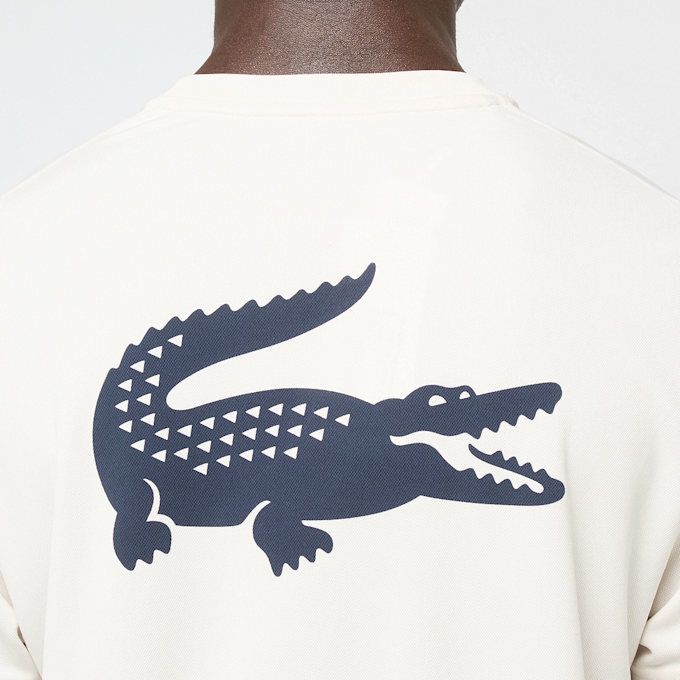 Lacoste T-Shirt aus Baumwolle beige 49349 4