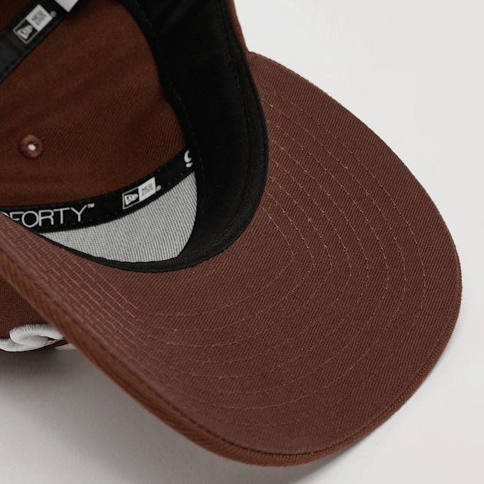 New Era 9FORTY MCROWN Oakland Athletics brown castanho 49315 3