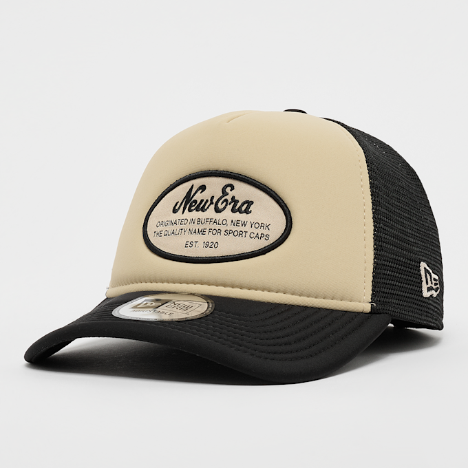 New Era A-FRAME TRUCKER Oval Foam Patch New Era black/white multicolore 49319 1