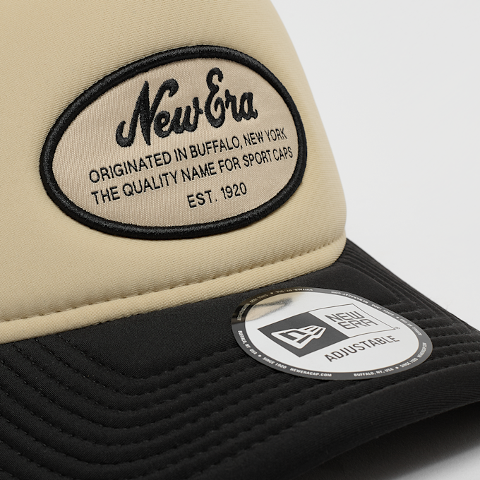 New Era A-FRAME TRUCKER Oval Foam Patch New Era black/white multicolore 49319 4