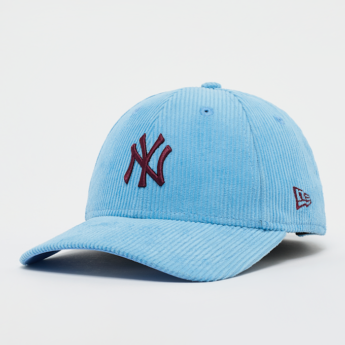 New Era FEMALE 9FORTY Cord New York Yankees blue/burgundy bleu 49322 1
