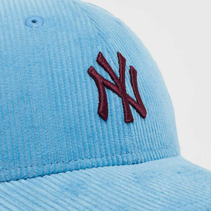New Era FEMALE 9FORTY Cord New York Yankees blue/burgundy bleu 49322 4