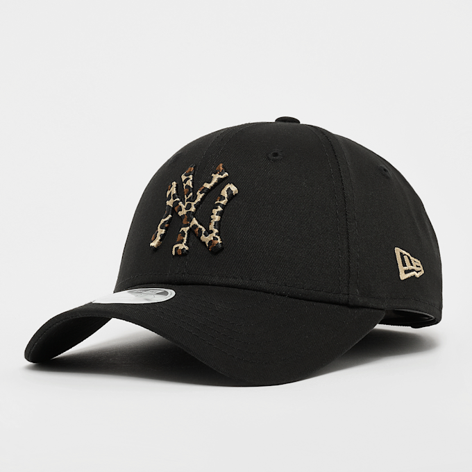 New Era FEMALE 9FORTY Leopard Infill New York Yankees black preto 49324 1