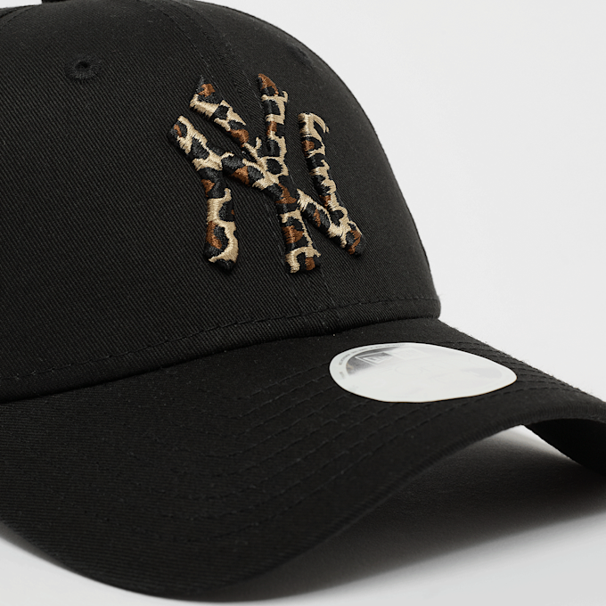 New Era FEMALE 9FORTY Leopard Infill New York Yankees black preto 49324 4