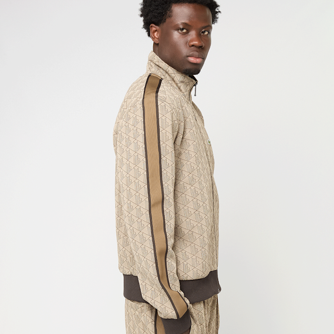 Lacoste Sweatshirt military green beige 49363 5