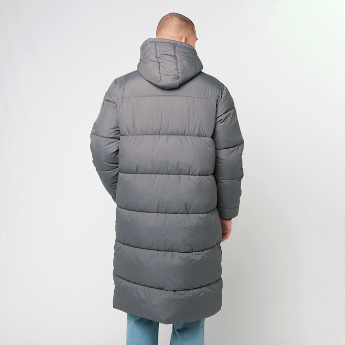 Urban Classics Long Puffer Coat gris 49399 2