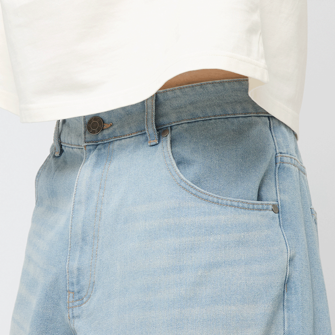 SNIPES Jimmy Baggy Denim Shorts azul 49725 3