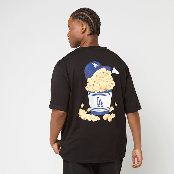 New Era MLB Food Graphic Oversized Tee Los Angeles Dodgers schwarz 49732 1