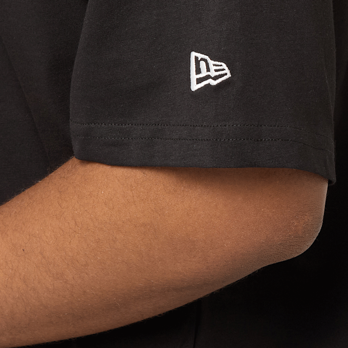 New Era MLB Food Graphic Oversized Tee Los Angeles Dodgers preto 49732 4