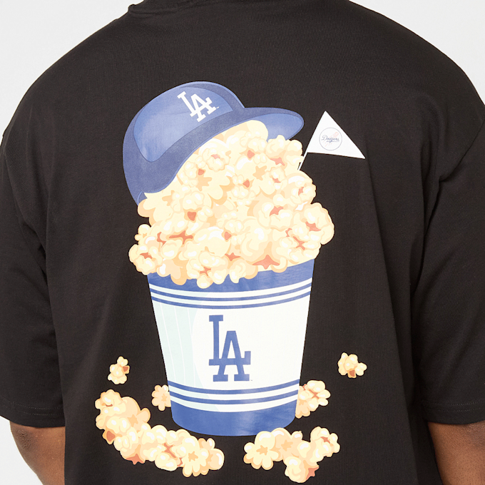 New Era MLB Food Graphic Oversized Tee Los Angeles Dodgers schwarz 49732 5