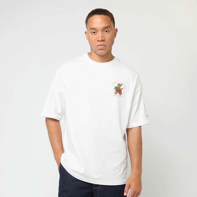 New Era Overzised Graphic Tee biały 49736 2