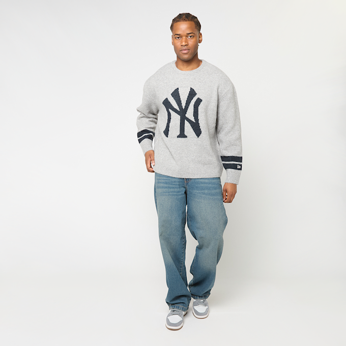 New Era MLB Knit Sweater New York Yankees grau 49748 5