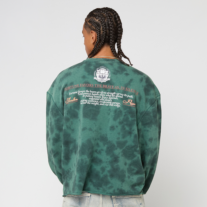 Smoke Rise Magnificence Fleece Crewneck verde 49797 2