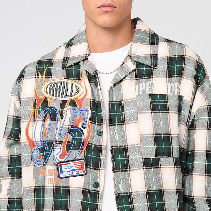 Smoke Rise Thrills Woven Shirt wielokolorowy 49800 3