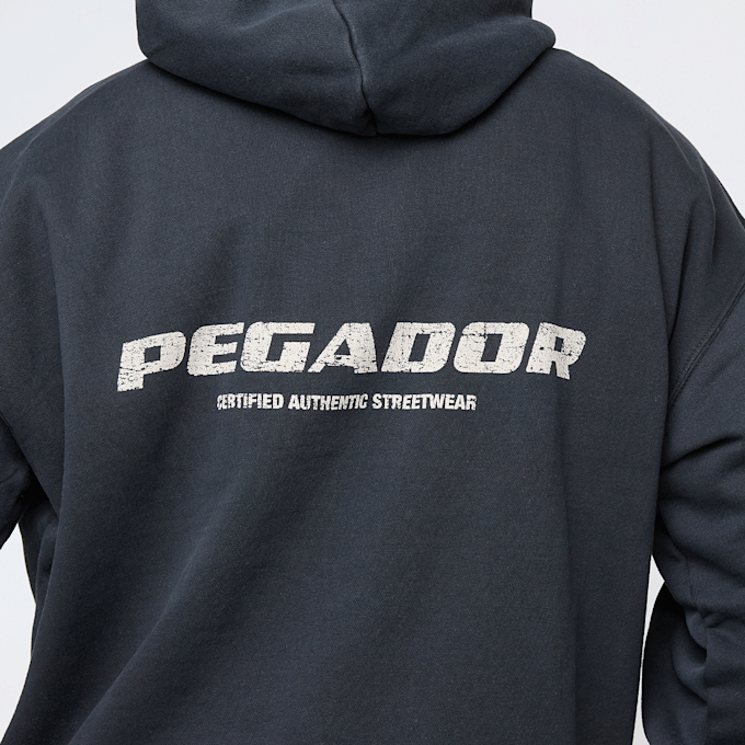 Pegador Colne Logo Oversized Hoodie grigio 49816 4
