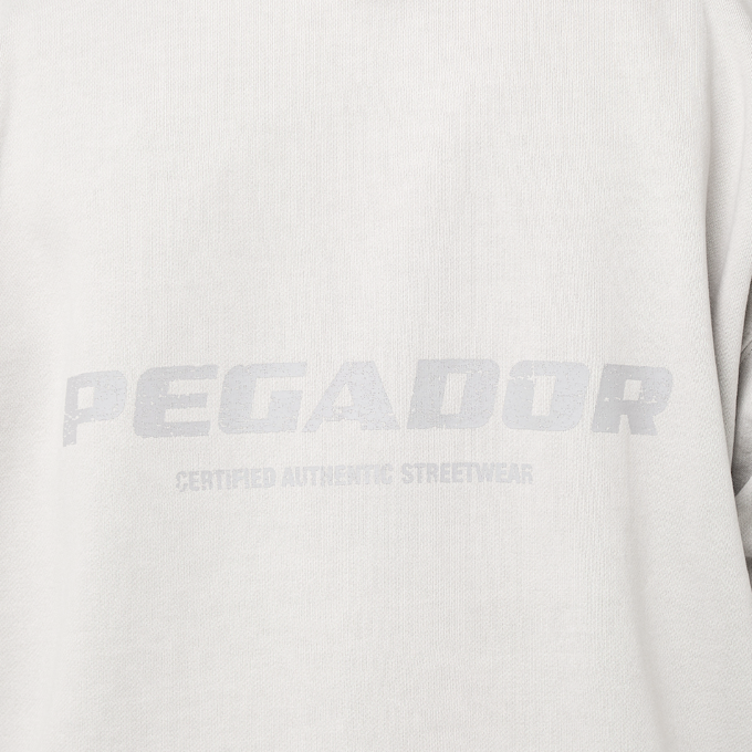 Pegador Colne Logo Oversized Sweat Jacket grau 49815 4
