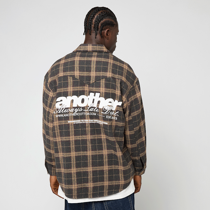 Another Cotton Lab Another Flanell Shirt smeđa 49857 2