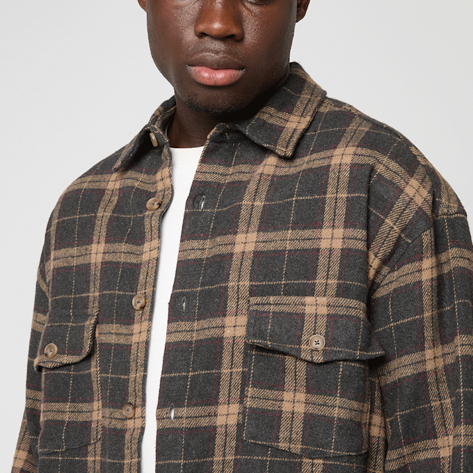Another Cotton Lab Another Flanell Shirt smeđa 49857 3