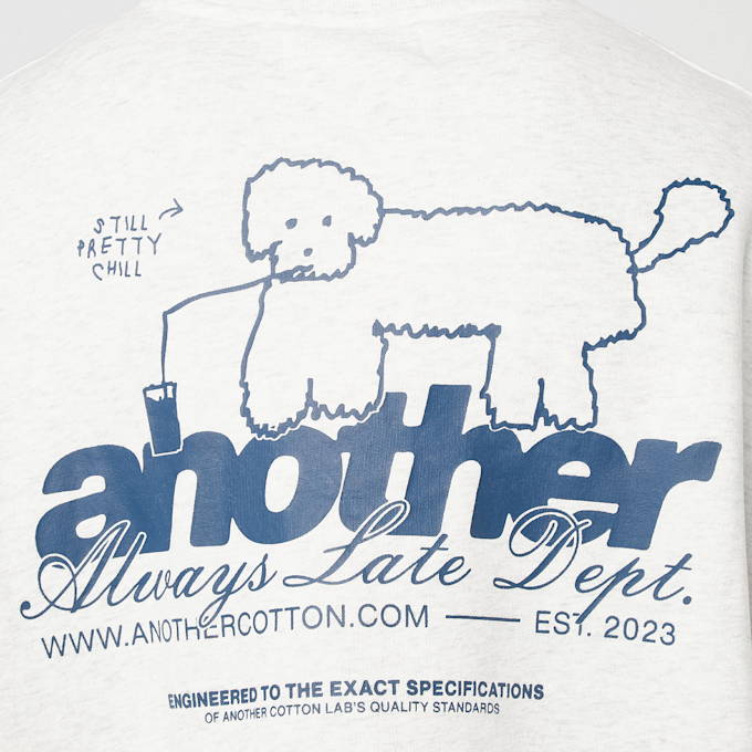 Another Cotton Lab Still Pretty Sweatshirt siva 49866 3