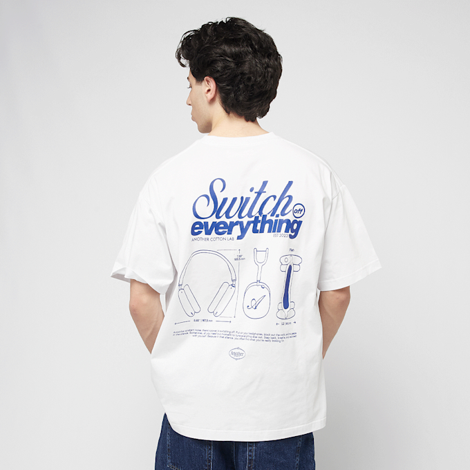 Another Cotton Lab Pods T-Shirt weiß 49879 1