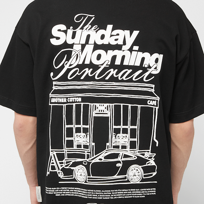 Another Cotton Lab Sunday Morning T-Shirt negro 49880 4