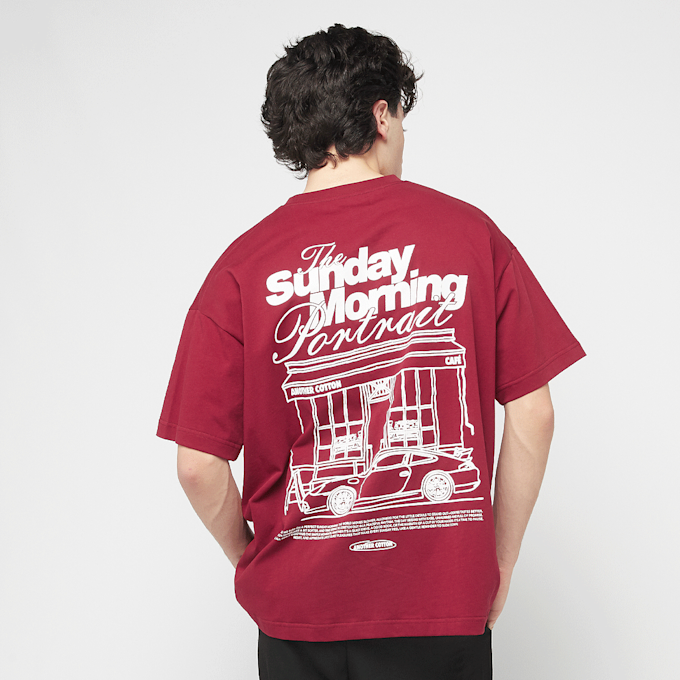 Another Cotton Lab Sunday Morning T-Shirt czerwony 49881 1