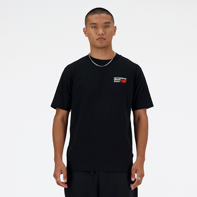 New Balance Athletics Premium Logo T-Shirt zwart 49875 1