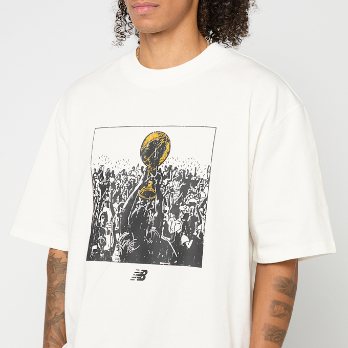 New Balance Hoops Championship Graphic T-Shirt bijela 49876 3