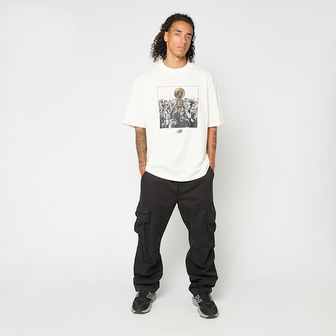 New Balance Hoops Championship Graphic T-Shirt bijela 49876 4