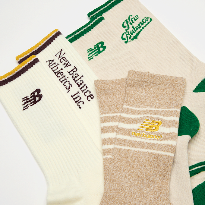 New Balance 3 PACK - MIXED NB LOGOS CREW -  multicolor višebojno 61369 2