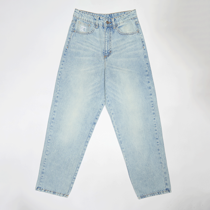 Karl Kani Og K Relaxed Denim Pants Junior bleu 61418 1
