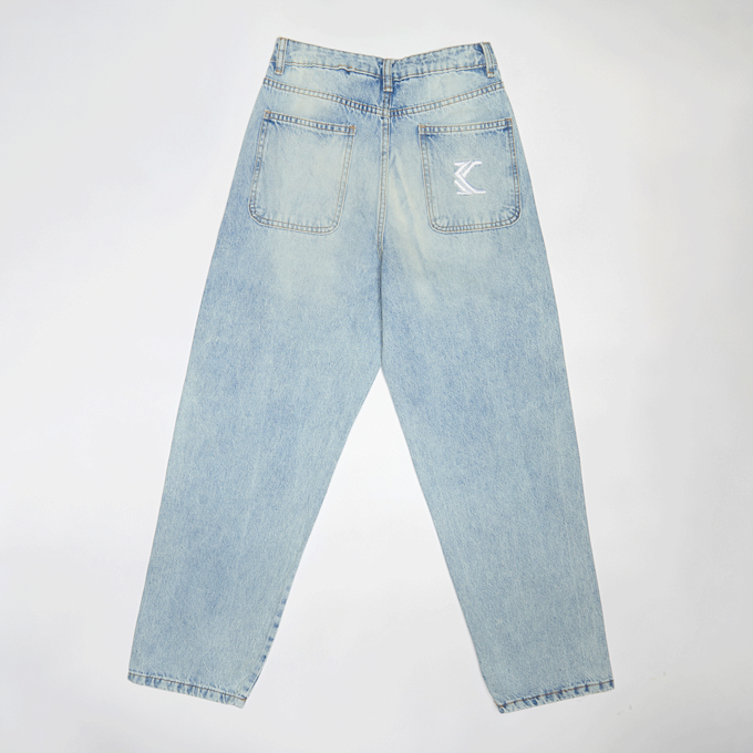 Karl Kani Og K Relaxed Denim Pants Junior bleu 61418 2