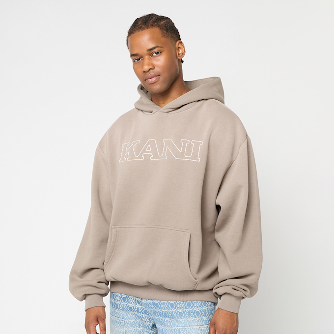 Karl Kani Retro Washed Oversized Hoodie beige 61425 1