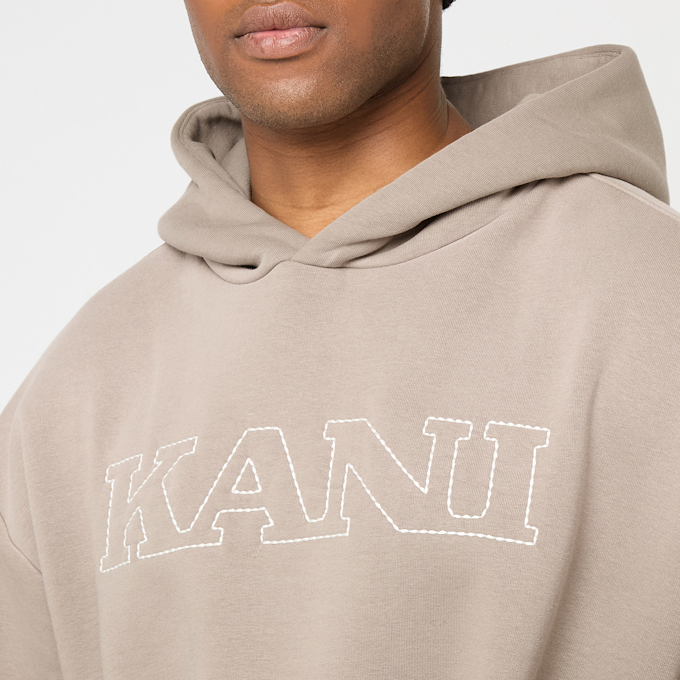 Karl Kani Retro Washed Oversized Hoodie beige 61425 3