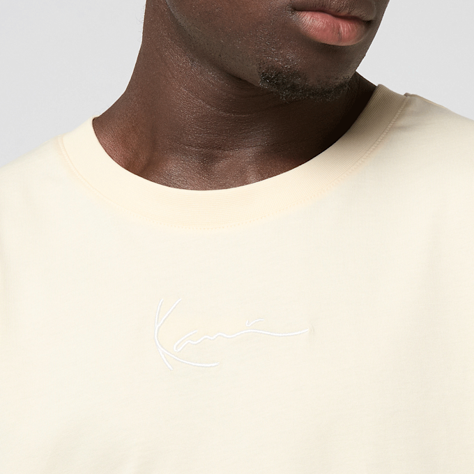 Karl Kani Small Signature Essential Tee vanilla gelb 61436 3
