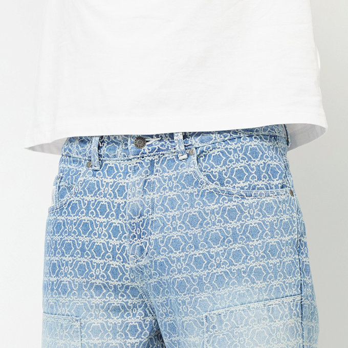 Karl Kani Og K Aop Carpenter Straight Leg Jeans blau 61438 3