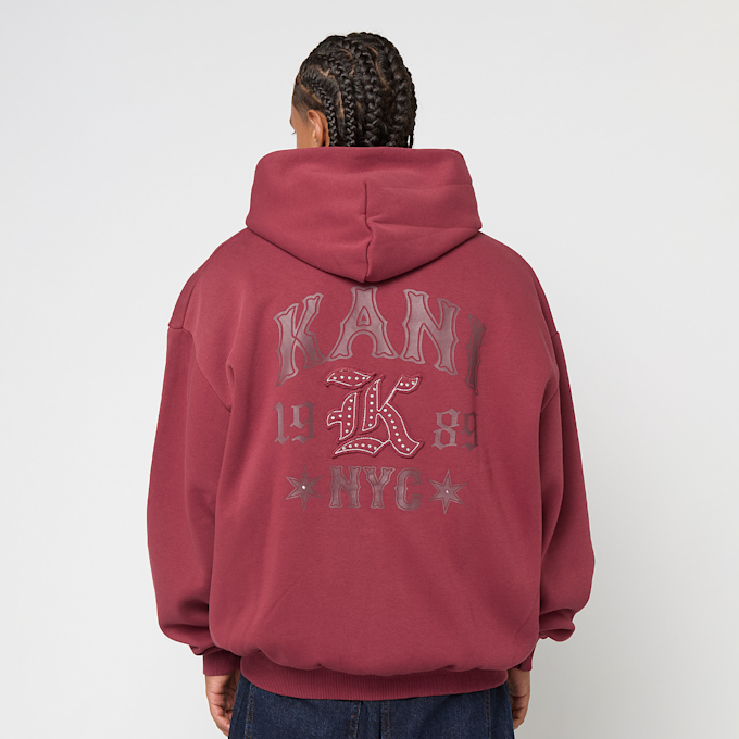 Karl Kani Western Os Zip Hoodie rojo 61449 1