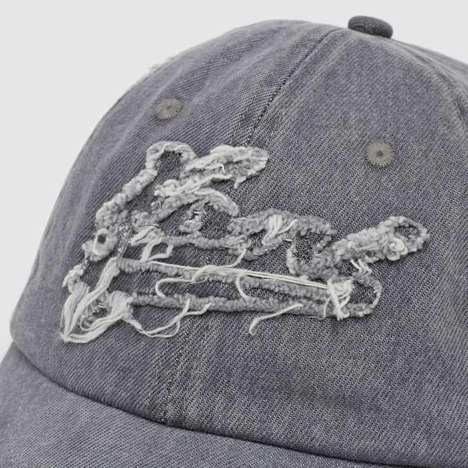 Karl Kani Varsity Star Denim Dad Cap grijs 65529 4