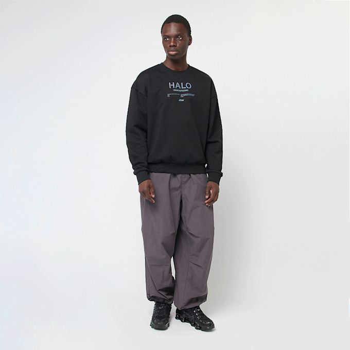 HALO Graphic Boxy Crew schwarz 89778 5