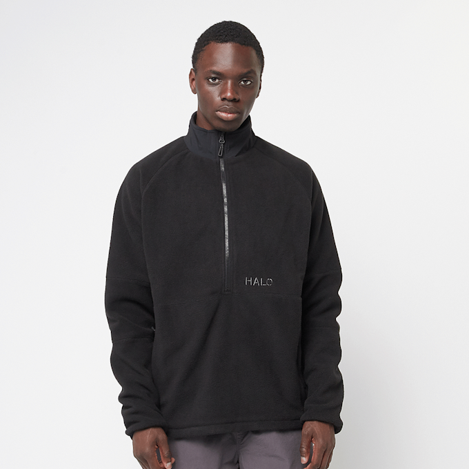 HALO Windproof Teddyfleece Pullover schwarz 84425 1