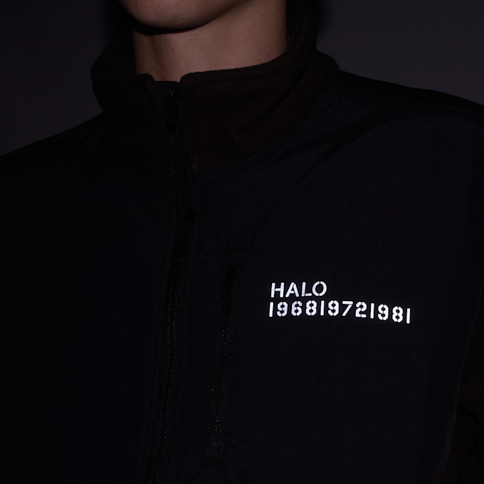 HALO Blocked Zip Fleece marrón 84448 5